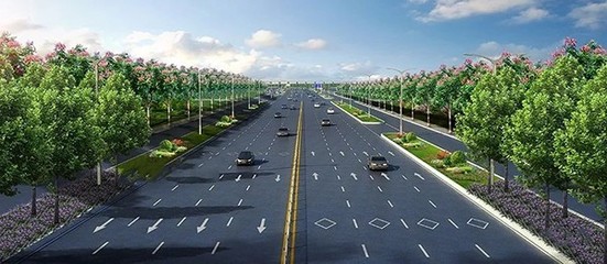 迎賓大道提升改造項目簡述 弱電工程設計推進，預計2022年年底全面竣工